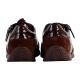 Baskets sport ville chic Cuir Vernis Bordeaux ou Noir lacet + zip D36NOA GEOX décontractée respirante