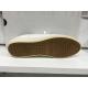 Baskets MYRIA Blanc dorés D3568A GEOX lacet + zip respirante