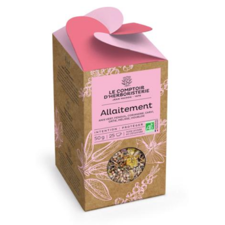 Tisane Allaitement Bio 50G - Le comptoir d'herboristerie Tisane Allaitement Bio 50G - Le comptoir d'herboristerie