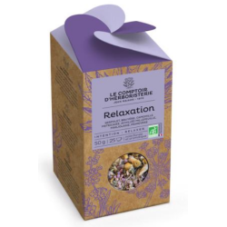 Tisane Relaxation Bio 50G - Le comptoir d'herboristerie