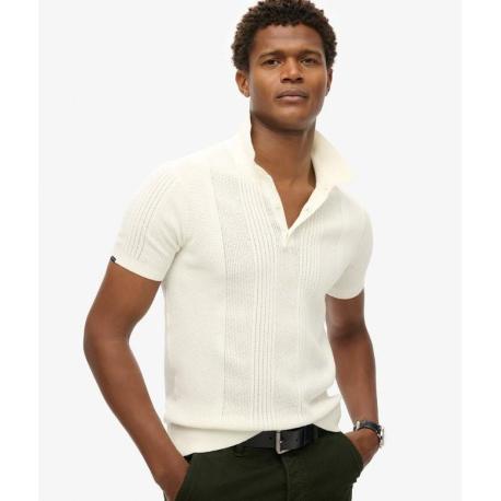SUPERDRY Polo en maille à manches courtes