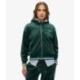 SUPERDRY Sweat à capuche zippé en velours Country Club