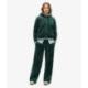 SUPERDRY Sweat à capuche zippé en velours Country Club