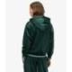 SUPERDRY Sweat à capuche zippé en velours Country Club