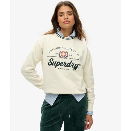 SUPERDRY Sweat ras du cou ample Country Club