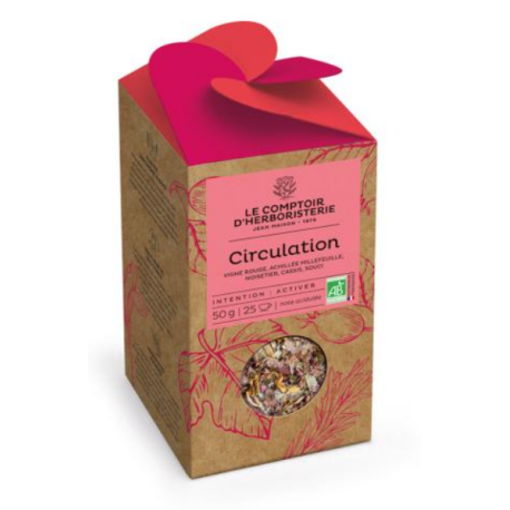 Tisane Circulation Bio 50G - Le comptoir d'herboristerie Tisane Circulation Bio 50G - Le comptoir d'herboristerie