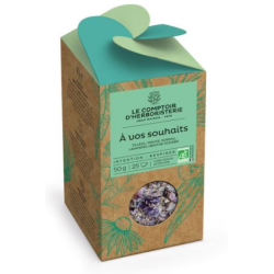 Tisane a vos souhaits Bio 50G - Le comptoir d'herboristerie