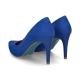 Escarpin G 8 REGINE femme ANTE BLEU DUR GIULIA mode élégance confort talon haut 8cm