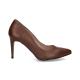 Escarpin G 8 REGINE femme NAPPA CUERO MARRON GIULIA mode élégance confort talon haut 8cm