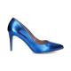 Escarpin G 8 REGINE femme METAL BLUE 15GIULIA mode élégance confort talon haut 8cm