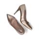 Escarpin G 8 REGINE femme DORÉ OR GIULIA mode élégance confort talon haut 8cm