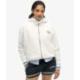 SUPERDRY Sweat à capuche zippé en velours Country Club