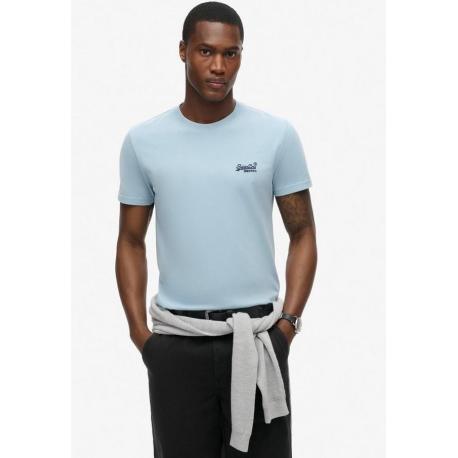 SUPERDRY T-shirt en coton bio à logo Essential