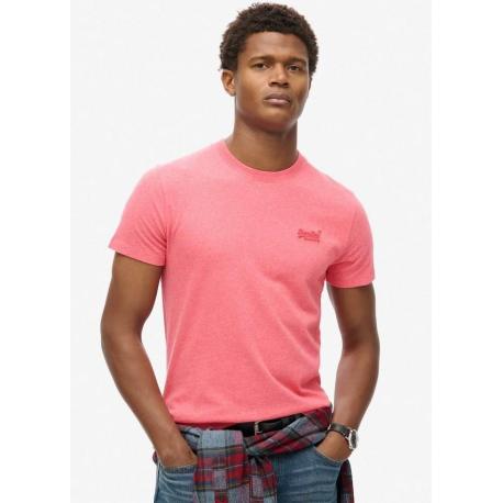SUPERDRY T-shirt en coton bio à logo Essential