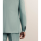 Costume 2 boutons laine majoritaire vert clair IZAC