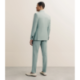 Costume 2 boutons laine majoritaire vert clair IZAC