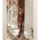Costume 3 pièces terracotta