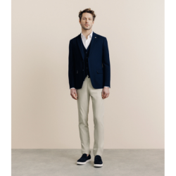 Veste casual armurée marine IZAC