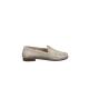 Mocassin ARA SHOES Tressé Platine Or ATLANTA plat talon 20cm High Soft Semelle amovible