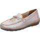 Mocassins ALABAMA  Cuir CAMEL FEMME CONFORTABLE 12-19212-25  noeud coup de pied