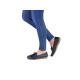 Mocassins ALABAMA  Cuir Lisse Marine FEMME CONFORTABLE 12-19212-02 noeud coup de pied