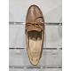 Mocassins ALABAMA  Cuir CAMEL FEMME CONFORTABLE 12-19212-25  noeud coup de pied