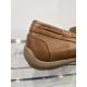 Mocassins ALABAMA  Cuir CAMEL FEMME CONFORTABLE 12-19212-25  noeud coup de pied