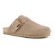 Sabot H.C BIO 086 en Daim Monocolore TAN Camel Cognac avec boucle de côté COLORS OF CALIFORNIA Femme