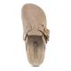 Sabot H.C BIO 086 en Daim Monocolore TAN Camel Cognac avec boucle de côté COLORS OF CALIFORNIA Femme