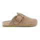 Sabot H.C BIO 086 en Daim Monocolore MUS Sable avec boucle de côté COLORS OF CALIFORNIA Femme