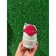 Basket NOUBAR Blanc/ Glitters Rouge paillettes A531 lacet Blanc SMR23 semelle amovible