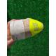 Basket NOUBAR Blanc/BEIGE VERNIS JAUNE FLUO paillettes 11487 lacet Blanc SMR23 semelle amovible