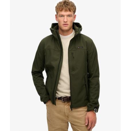 SUPERDRY Veste à capuche Softshell Trekker