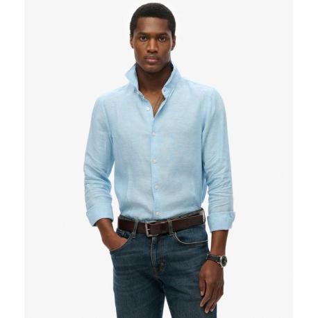 SUPERDRY Chemise brodée en lin Vacation