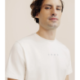 T-shirt col rond écru IZAC