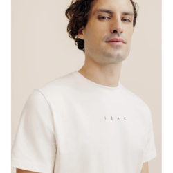 T-shirt col rond écru IZAC
