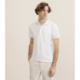 Polo zip blanc IZAC