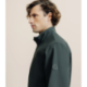 Blouson col montant kaki IZAC