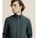 Blouson col montant kaki IZAC