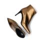 Bottine SOFIA GOLDEN GLIMMER à talon fin de 7cm forme pointue fermeture éclair pour l'enfiler