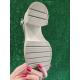 Sandales SOFTWAVES 8.96.14 talon bottier BIRDIE CUIR DORE PLATINO fantaisie