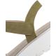 Sandales BILBAO compensées look féminin 33518-07 Cuir nubuck Herve vert ARA SHOES 2 scratchs pour fermeture