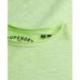 SUPERDRY T-shirt flammé à bords bruts