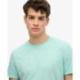 SUPERDRY T-shirt flammé à bords bruts