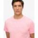SUPERDRY T-shirt flammé à bords bruts
