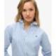 SUPERDRY Chemise Oxford slim à manches longues
