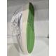 Basket montante BRAGA B461 Cuir Blanc Glitter paillettes Vert d'eau SEMERDJIAN SMR23