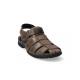 Sandales MEPHISTO chaussures confortables homme BASILE cuir taupe technologie Soft Air
