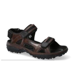 Allrounder by Mephisto Sandales Homme &#8211; mod&#232;le REGENT Brun, 3 velcros de maintien OUTDOOR 
