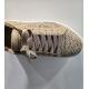 Basket ITALIA Femme SOFTWAVES Raffia Beige/Camel lacet plat fantaisie Suprema Camel et Samira Camel semelle&#160;bloc &#233;paisse 
